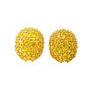 JE0250L - Yellow Sapphire Earrings set in 18K Gold Setting