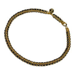 JB0079K - Blue Sapphire Bracelet Set in 18K Gold Setting