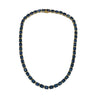 JN0073K - Blue Sapphire Necklace Set in 14K Gold Setting