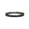 JR0389K - Blue Sapphire Eternity Ring Set in 18K White Gold Setting