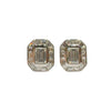JEBKKK - Diamond Earrings Set in 18K White Gold Setting