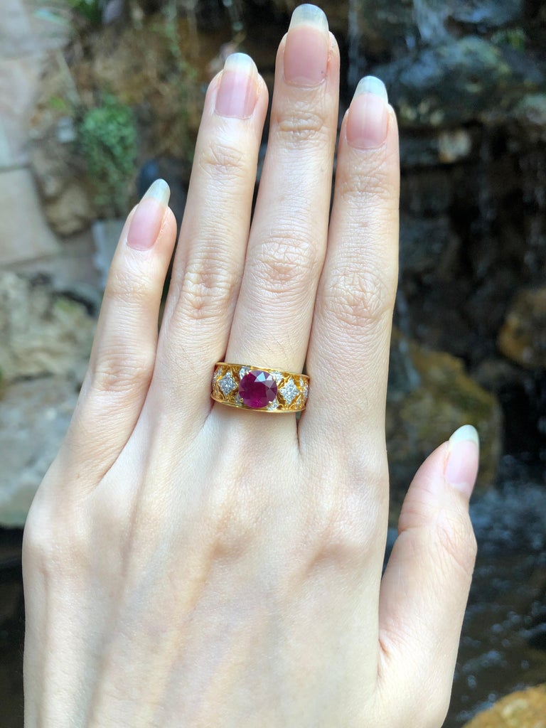 18ct gold ruby ring cheap
