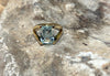 SJ1900 - Aquamarine Ring Set in 18 Karat Gold Settings