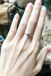 SJ1114 - Blue Sapphire with Diamond Ring Set in 18 Karat Gold Settings