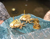 SJ1272 - Diamond Earrings Set in 18 Karat Gold Settings