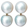 JE0409R - South Sea Pearl Earrings Set in 18 Karat Gold Setting