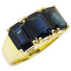 SJ2260 - Blue Sapphire Ring Set in 18 Karat Gold Settings