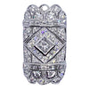 SJ2255 - Diamond Pendant Set in 18 Karat White Gold Settings