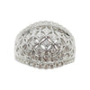SJ1969 - Diamond Ring Set in 18 Karat White Gold Settings