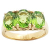 SJ1427 - Tsavorite Ring Set in 18 Karat Rose Gold Settings