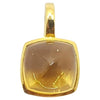 SJ1338 - Citrine Pendant Set in 18 Karat Gold Settings