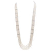JN0040U - Fresh Water Pearl & Diamond Necklace Set in 18 Karat White Gold