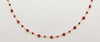 SJ1315 - Ruby Necklace Set in 18 Karat Gold Settings