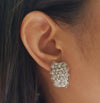 SJ6137 - Diamond Earrings Set in 18 Karat White Gold Settings