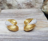 SJ1267 - Diamond Earrings Set in 18 Karat Gold Settings