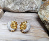 SJ1252 - Diamond Earrings Set in 18 Karat Gold Settings