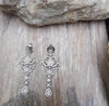 SJ1215 - Diamond Earrings Set in 18 Karat White Gold Settings