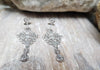 SJ1215 - Diamond Earrings Set in 18 Karat White Gold Settings
