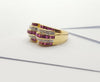 JR4715A - Ruby & Diamond Ring Set in 18 Karat Gold Setting