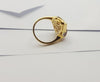 JR0221P - Ruby & Diamond Ring Set in 18 Karat Gold Settings
