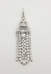 SJ1280 - Diamond Pendant Set in 18 Karat White Gold Settings