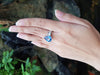 SJ1232 - GIA Certified 7cts Ceylon Blue Sapphire with Diamond Ring Set in Platinum