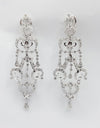 SJ1146 - Diamond Earrings Set in 18 Karat White Gold Settings