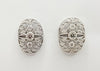 SJ6379 - Diamond Earrings set in 18 Karat White Gold Settings