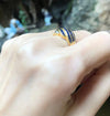 SJ1170 - Blue Sapphire with Diamond Ring Set in 18 Karat Gold Settings