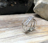 SJ1226 - Diamond Ring Set in 18 Karat White Gold Settings