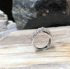 SJ1226 - Diamond Ring Set in 18 Karat White Gold Settings