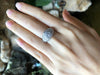 SJ1894 - Diamond Ring Set in 18 Karat White Gold Settings