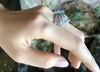 SJ1969 - Diamond Ring Set in 18 Karat White Gold Settings