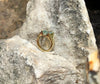 SJ1900 - Aquamarine Ring Set in 18 Karat Gold Settings