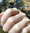 SJ1946 - Blue Sapphire with Diamond Ring Set in 18 Karat Gold Settings
