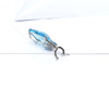 SJ2825 - Blue Topaz and Diamond Pendant Set in 18 Karat White Gold Settings
