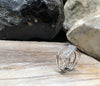 SJ1226 - Diamond Ring Set in 18 Karat White Gold Settings