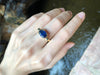 SJ6040 - Blue Sapphire Ring Set in 18 Karat Gold Settings