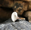 SJ1227 - Diamond Heart Ring Set in 18 Karat White Gold Settings