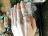 SJ1900 - Aquamarine Ring Set in 18 Karat Gold Settings