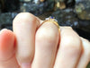 SJ1319 - Blue Sapphire with Diamond Ring Set in 18 Karat Gold Settings
