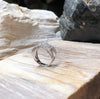 SJ1226 - Diamond Ring Set in 18 Karat White Gold Settings