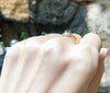 SJ1326 - Blue Sapphire with Diamond Ring Set in 18 Karat Gold Settings