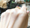 JR0674R - Marquise Ruby & Diamond Ring Set in 18 Karat Gold Setting