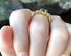JR13322Z - Blue Sapphire & Diamond Ring Set in 18 Karat Gold Settings