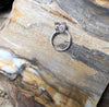 SJ1206 - Morganite with Diamond Ring Set in 18 Karat White Gold Settings