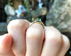 SJ1211 - Emerald with Diamond Ring Set in 18 Karat Gold Settings