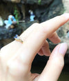 SJ1319 - Blue Sapphire with Diamond Ring Set in 18 Karat Gold Settings
