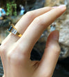 SJ1949 - Blue Sapphire with Diamond Ring Set in 18 Karat Gold Settings