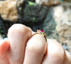 JR0674R - Marquise Ruby & Diamond Ring Set in 18 Karat Gold Setting
